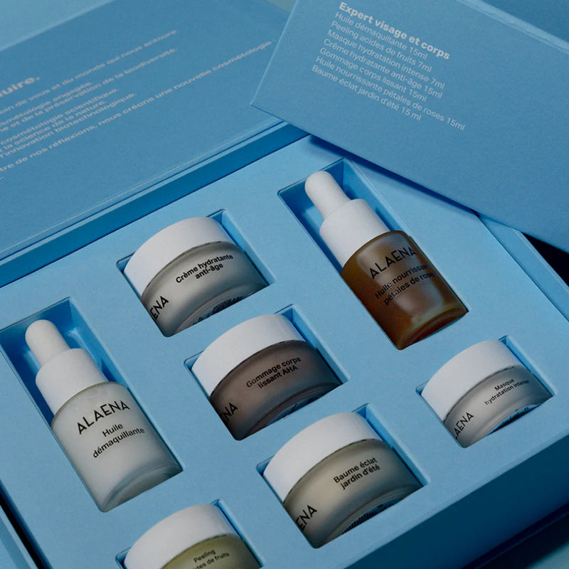 Coffret de soins experts pour la peau et le corps