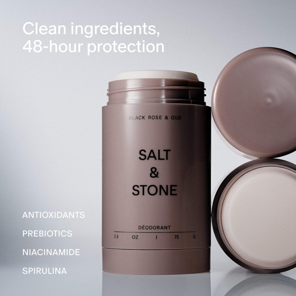 SALT & STONE Deodorant | Extra Strength Natural Deodorant For Women & Men | Aluminum Free With Seaweed Extracts, Shea Butter & Probiotics. Retails $20 My Price $10. Only Have One - View #11